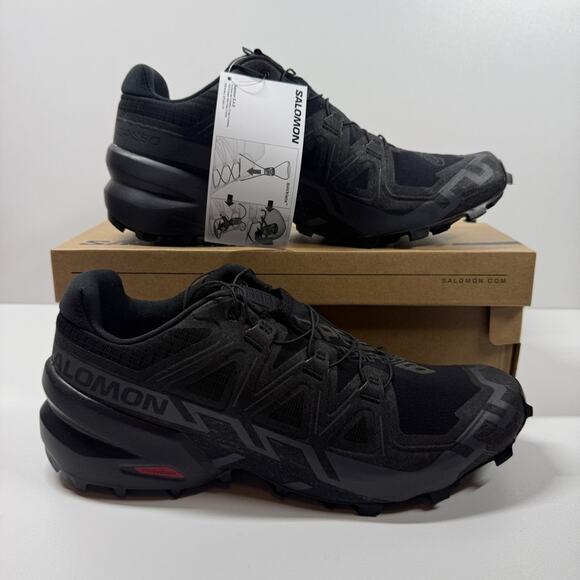 NIB • Salomon SPEEDCROSS 6 Men’s Trail Running Shoes
Size: 8.5 - Picture 2 of 6